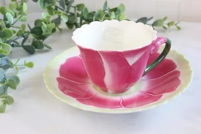 Buy Laura Ashley Floral Cup And Saucer Set Tea For One Pink Novelty • 25£