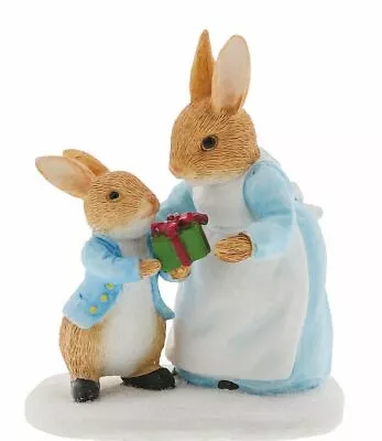 Buy Beatrix Potter Mrs Rabbit Passing Peter A Present Figurine A30256 • 16.20£