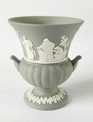 Buy Wedgwood Jasperware Grey Vase  Grecian Urn • 70£