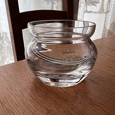 Buy Caithness Glass Bowl With Black And White Swirls • 12.99£