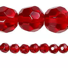 Buy Rondelle Round Czech Crystal Glass Faceted Beads 2x3, 3x4,4x6, 6x8mm Jewellery  • 2.49£