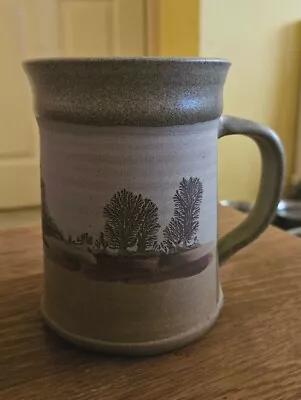 Buy Vanessa Taylor Mocha Pottery Mug Hand Thrown And Decorated 13cm X 9cm • 9.99£