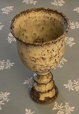 Buy Three Hand-made Pottery Wine Goblets - New • 6.99£