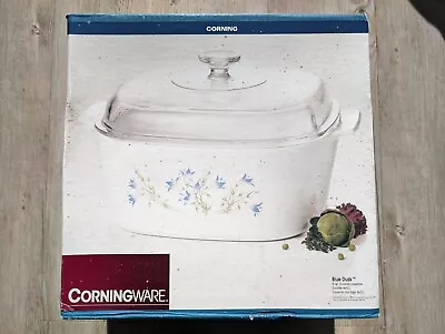 Buy Corning Ware 5L Casserole Dish With Lid Blue Dusk Brand New In Box • 45£