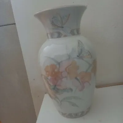Buy Royal Winton  Ceramic  Vase Flowers & Butterflies Pattern • 4.99£