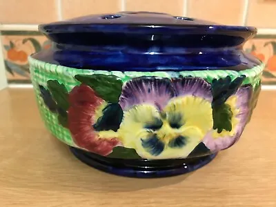 Buy  Ringtons Maling Ware - Pansy Design - Rose Bowl With Insert • 35£