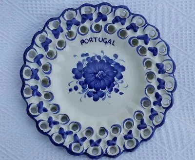 Buy Traditional Decorative Plate From Portugal - Ceramic - Blue & White  • 6.89£