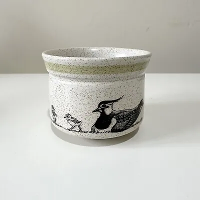 Buy Denby RSPB Lapwing Bird Stoneware Sugar Bowl Rare Collectors • 9.99£