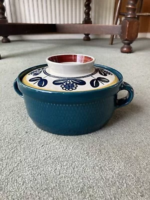 Buy Stavangerflint Ceramic Casserole Dish Vintage Pottery Norway Mid Century • 20£