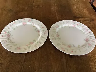 Buy WEDGWOOD FLUTED ROSEHIP  2 X DINNER PLATES 28cm MORE AVAILABLE EX COND • 9.99£