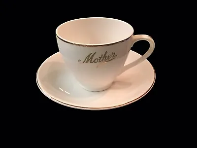Buy Rare Lord Nelson Coffee Tea Cup Saucer “Mother” In Gold Trim England Mothers Day • 28.81£