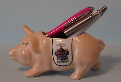 Buy Torquay Pig,  Torquay Pig Crested Ware For Trinkets • 12£