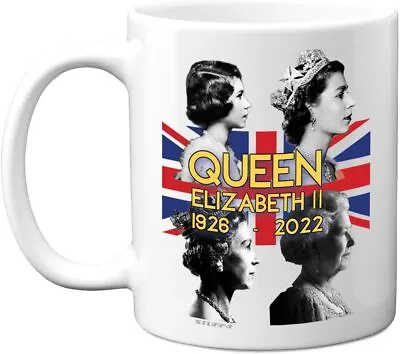Buy Queen Elizabeth II Commemorative Mug - The Queen Elizabeth II Union Jack Keepsa • 13.31£