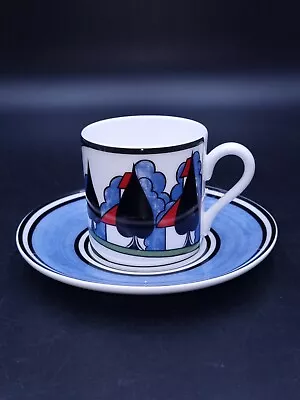Buy Wedgwood Clarice Cliff Café Chic May Avenue Demitasse Coffee Cup&Saucer • 39.90£