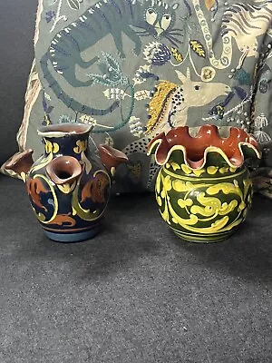 Buy Vintage Old Aller Vale Studio Pottery Tulip Vase & Planter Rare Collectors  • 19.99£