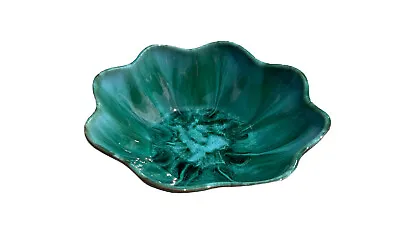 Buy Floral Bowl Blue Mountain Pottery BMP Canada Large Flower Shaped Dish • 23.72£