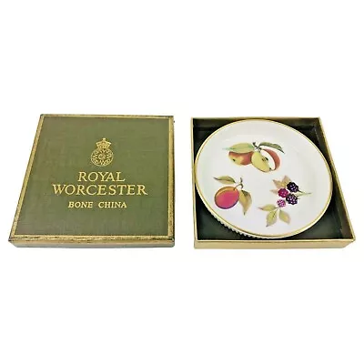 Buy VTG Royal Worcester Bone China Small Dish With Fruit Design 1974 Decoration • 24.99£