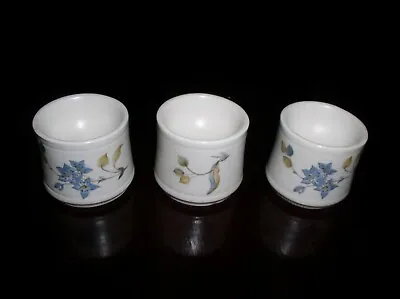 Buy Sylvac Ware Lime Grove / Blue Leaves Set Of 3 Egg Cups • 8.50£