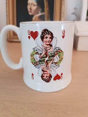 Buy Vintage “Queen Of Hearts” Mug Made By “LORD NELSON POTTERY” 1976 • 5£