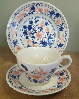 Buy Vintage Churchill England 'Imari' Pattern, Tea Cup, Saucer & Side Plate, Trio • 4.95£