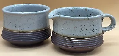 Buy Purbeck Pottery Milk Jug Sugar Bowl Vintage Portland 'Portland' PURBECK POTTERY • 14.99£