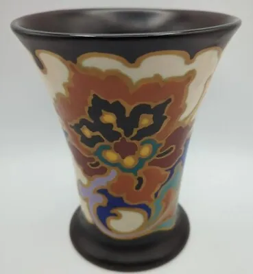 Buy Vintage Rare Regina Gouda Vase Rosario #768 Art Pottery Holland • 142.25£