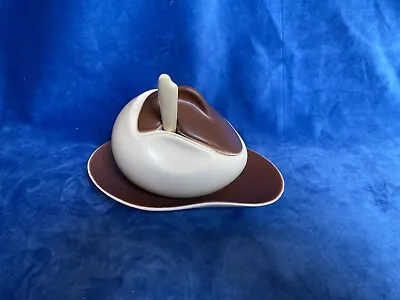 Buy Carlton Ware Australian Design Windswept Condiment Pot With Underplate And Spoon • 6£