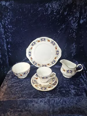 Buy Royal Imperial Bone China Tea Set - Rim19 Pattern - Vintage • 20£