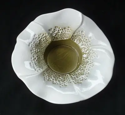 Buy Honiton Devon England Flower Head Ceramic Dish Posy Bowl/Candle Dish • 15£