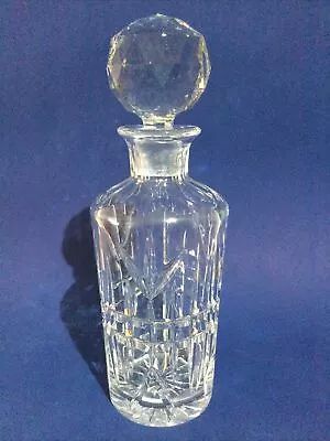 Buy Crystal Glass Hand Cut Round Spirit Decanter • 14.95£