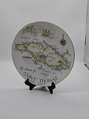 Buy Vintage Tuscan Fine English China Island Of Saint Thomas Virgin Islands 10  • 19.06£