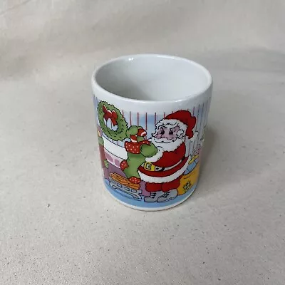 Buy Santa Claus Father Christmas Mug Retro Kitsch Gift Ugly Secret Santa Teddy Tree • 11.99£