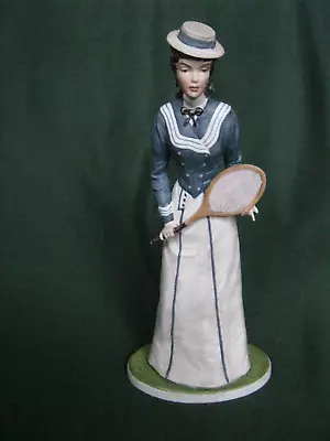 Buy Kaiser Porcelain Ltd Ed La Belle Epoque Victoria Lady Tennis Player Figurine • 45£