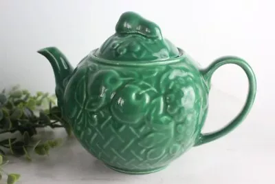 Buy Lovely Vintage Wade England Harvest Green Fruit Pottery Teapot • 16£