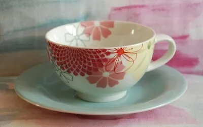 Buy CRAZY DAISY Portmeirion TWO Breakfast Cup & Saucer Set - NEVER USED NEW!!! X • 29.99£
