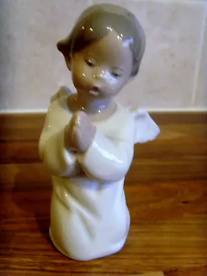 Buy Lladro Figurine Angel Praying Model No 4538 • 11.99£