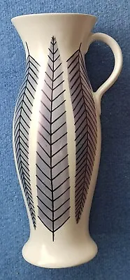 Buy 1950’s / 60’s Burleigh Ware Vase / Jug. Leaf Design • 8£