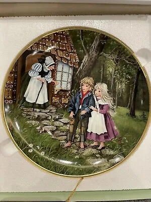 Buy Vintage Kaiser Neubacher Hansel & Gretel Porcelain 20cm Plate. Box & Certificate • 5£