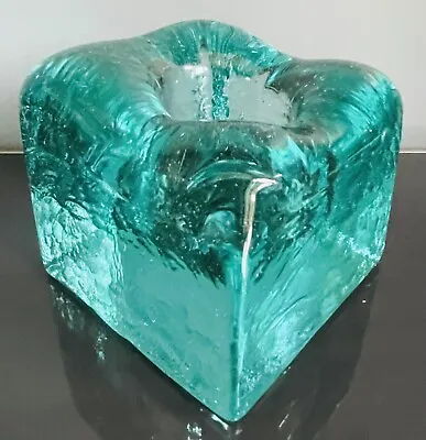 Buy Large Recycled Glass Candle Holder  • 20£