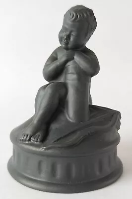 Buy Wedgwood Black Basalt Cherub Figure • 145£