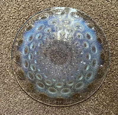 Buy R.lalique Bowl Opalescent ,25cm Diam,1932, Sign,2 Small Flea Bite  Or Mould • 280£
