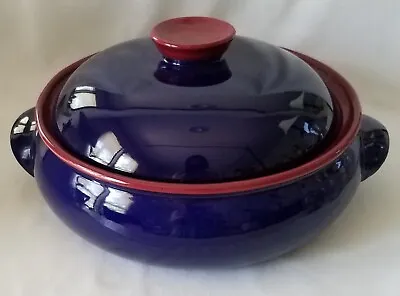 Buy Culinary  Images  Ironware Blue Baker Casserole Dish W/Lid • 8.04£