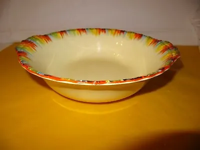 Buy ART DECO GRINDLEY CHAMELEON Large Bowl With Handles Dia 8.5 ,~Scratches&marks ~ • 16.50£