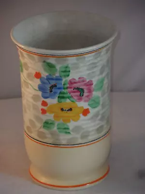 Buy 1930's Art Deco R H & S L Plant Tuscan Decoro Pottery Hand Painted Vase 19.5cms • 19.99£