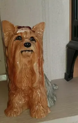 Buy BESWICK LARGE YORKSHIRE TERRIER FIRESIDE DOG MODEL No. 2377 PERFECT CONDITION • 30£