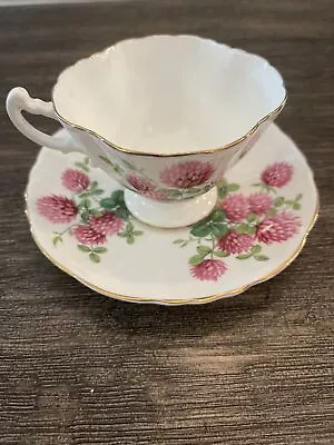 Buy HAMMERSLEY & Co. Cup & Saucer, CLOVER Pattern 4177 Bone China, England Tea Plate • 28.45£