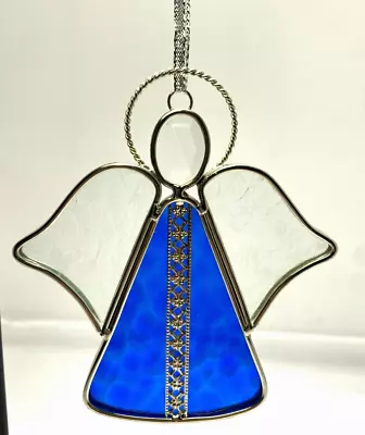 Buy Hanging Stained Glass Angel Suncatcher  • 14.18£