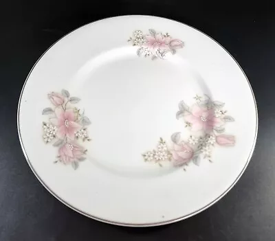 Buy Mayfair Fine Bone China Staffordshire Large Dinner Plate Floral Pink Design • 9.72£