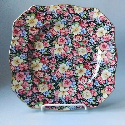 Buy Royal Winton  Florence  Limited Edition The Chintz Collection Cake Plate By... • 16£