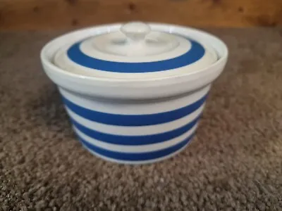 Buy Vintage Sadler Blue And White Cornish Ware Style Design Lidded Pot Small • 12£